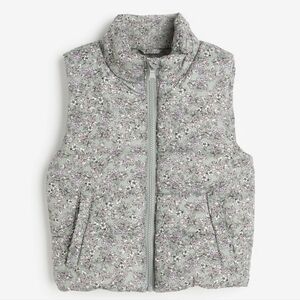 H & M Puffer Gillet Vest Size 8/10 Or Women XS